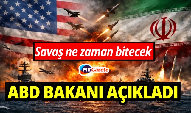 ABD'den açıklama! İran savaşın ne zaman biteceğini de açıkladı