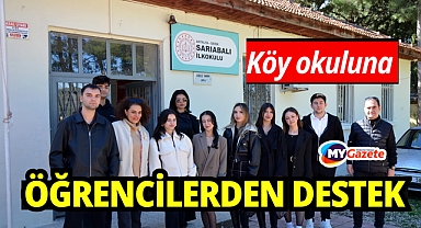 Akdeniz Üniversitesi Öğrencileri Serik'teki Köy Okulunu Yeniledi