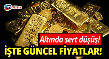 Altında sert düşüş! Füzeler fiyatları vurdu! 24 mart altın fiyatları