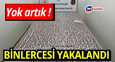 Antalya'da 15 bin adet uyuşturucu hap ele geçirildi