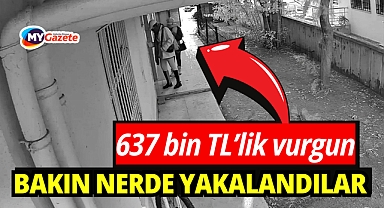 Antalya'da 637 Bin TL'lik vurgun kameralara takıldı