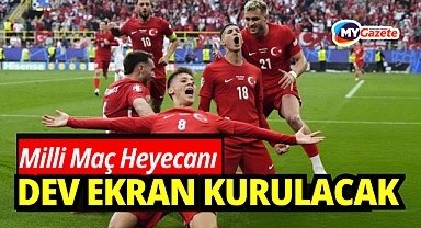 Antalya'da Milli Maç Heyecanı! Milli Maç İçin Dev Ekranlar Kuruluyor