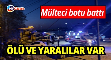 Antalya’da mülteci botu battı: Ölü ve yaralılar var