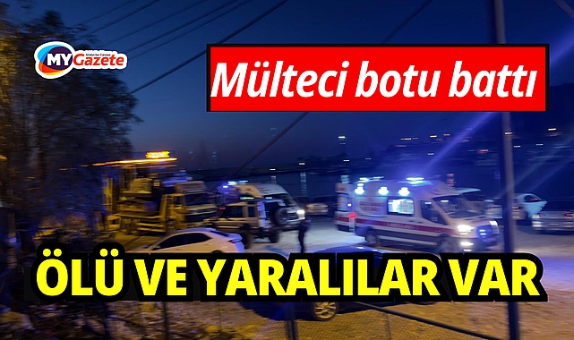 Antalya’da mülteci botu battı: Ölü ve yaralılar var