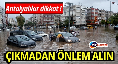Antalya'da yarın hava nasıl: Evden çıkmadan önlem alın!