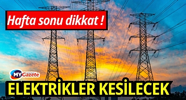 Antalya ve ilçelerinde 7 mart  cumartesi elektrik kesintisi yapılacak!
