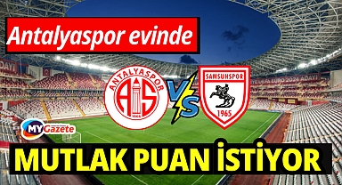 Antalyaspor - Samsunspor maçı saat kaçta, hangi kanalda?