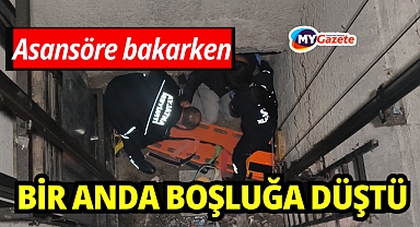 Arızalanan asansörü kontrol etmek isterken asansör boşluğuna düştü