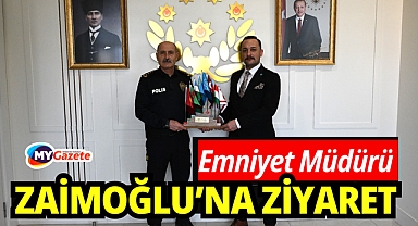 Bayram Demir’den Emniyet Müdürü Zaimoğlu’na ziyaret