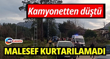  Kamyonetin kasasından düşen kadın hayatını kaybetti