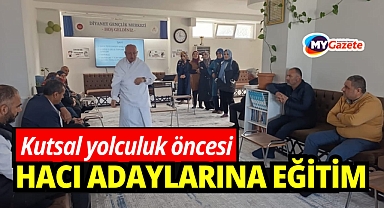 Kutsal yolculuk öncesi hacı adaylarına eğitim