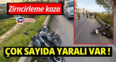 Manavgat'ta zincirleme kaza: 3 yaralı