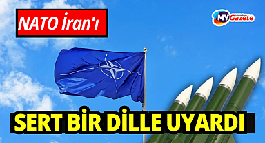 NATO'dan İran'a sert uyarı! Füzenin görüntüleri ortaya çıktı