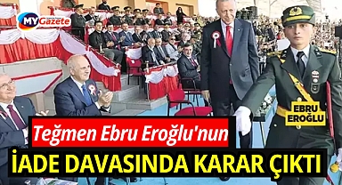 Teğmen Ebru Eroğlu'nun iade davasında karar çıktı