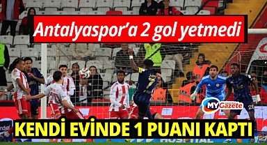 Trendyol Süper Lig: Antalyaspor: 2 - Fenerbahçe: 2 maç sonucu