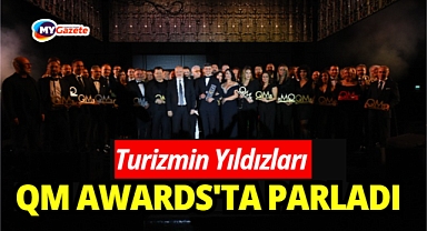 Turizmin yıldızları QM Awards'ta parladı