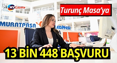 Turunç Masa’ya Şubat ayında 13 bin 448 başvuru