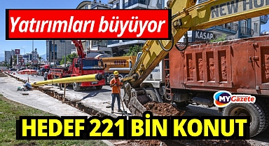 Yatırımları büyüyor: 2026 hedefi 221 bin konut