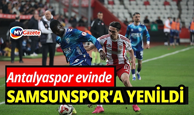 Ziraat Türkiye Kupası: Antalyaspor: 0 - Samsunspor: 2