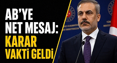 AB’ye net mesaj: karar vakti geldi