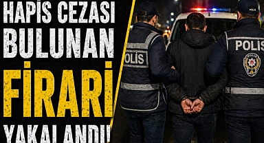 Alanya’da 10 yıl 8 ay cezalı firari operasyonla yakalandı