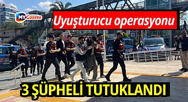 Alanya'da uyuşturucu operasyonu: 3 şüpheli tutuklandı