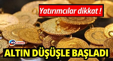 Altın haftaya düşüşle başladı: İşte fiyatlar