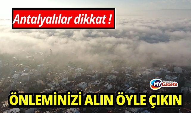 Antalya'da 15 nisan hava durumu nasıl olacak? Yağmur yağacak mı!