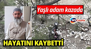 Antalya’da ATV dereye uçtu, yaşlı adam hayatını kaybetti