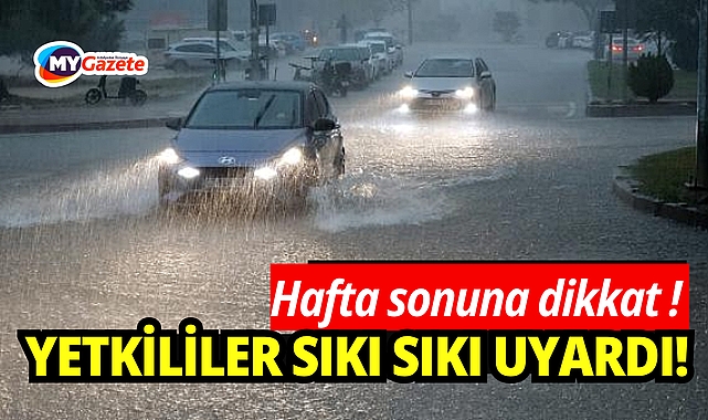 Antalya'da hafta sonu aman dikkat! Yetkililer uyardı 4 nisan hava durumu nasıl?