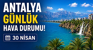 Antalya’da hava değişiyor: Öğleden sonra yağış sürprizi!