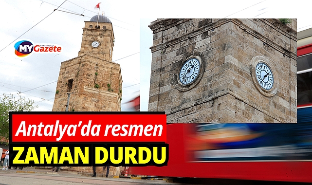 Antalya'da resmen zaman durdu!