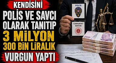 Antalya'da sahte savcı ve başkomiser tuzağı: 3.3 milyonluk vurgun