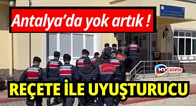 Antalya'da şok olay: Reçete ile uyuşturucu aldılar! Doktora ve eczaneye baskın 