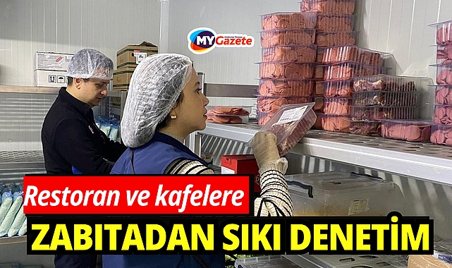 Antalya'da zabıtadan restoran ve kafe denetimi