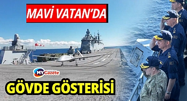 Antalya Mavi Vatan'da gövde gösterisi