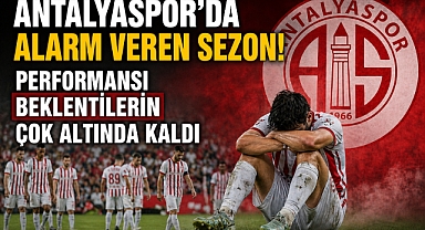 Antalyaspor’da alarm veren sezon: 2025-2026 performansı beklentilerin çok altında kaldı