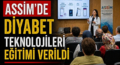 ASSİM’de diyabet teknolojileri eğitimi verildi