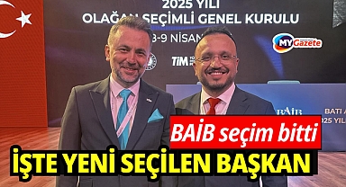 BAİB seçimler tamamlandı: İşte yeni başkan