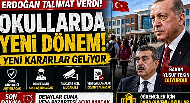 Başkan Erdoğan’dan talimat: Okullarla ilgili yeni kararlar yolda