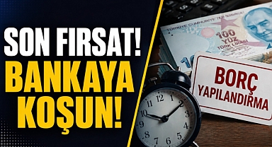 Borçlarını taksitlendirmek isteyenler dikkat! Son fırsat bankaya koşun