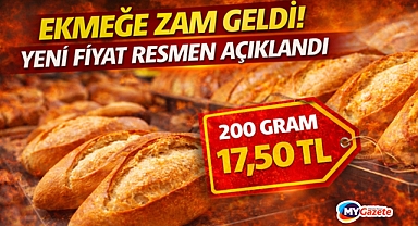 Ekmeğe zam geldi!  yeni fiyat resmen açıklandı