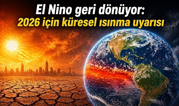 El Nino geri dönüyor: 2026 için küresel sıcaklık alarmı