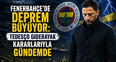 Fenerbahçe’de deprem büyüyor: Tedesco giderayak kararlarıyla gündemde