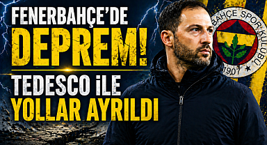 Fenerbahçe'de deprem: Tedesco ile yollar ayrıldı!