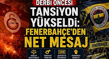 Fenerbahçe’den derbi öncesi hakem ve adalet vurgusu: 'Emeğin sınandığı gece'