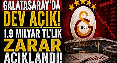 Galatasaray’da dev açık: 1.9 milyar TL’lik zarar açıklandı