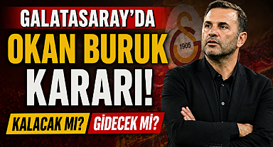 Galatasaray'da Okan Buruk kararı! Kalacak mı? Gidecek mi?