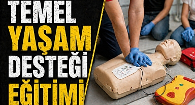 Gazipaşa Devlet Hastanesi’nde hayat kurtaran CPR eğitimi