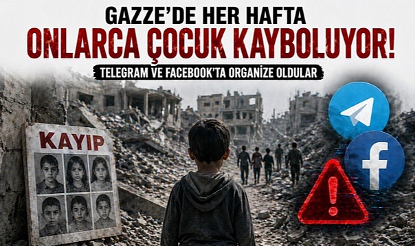 Gazze’de kayıp çocuk alarmı: Sosyal medyada karanlık ağ iddiasıd